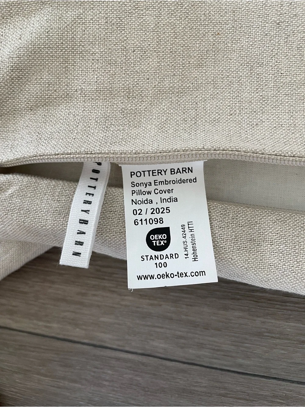 Pottery Barn Sonya Embroidered Floral Pillow Covers lot of 2